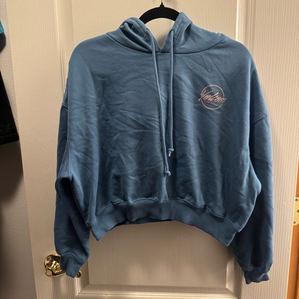 Volcom Blue Hoodie Sweater